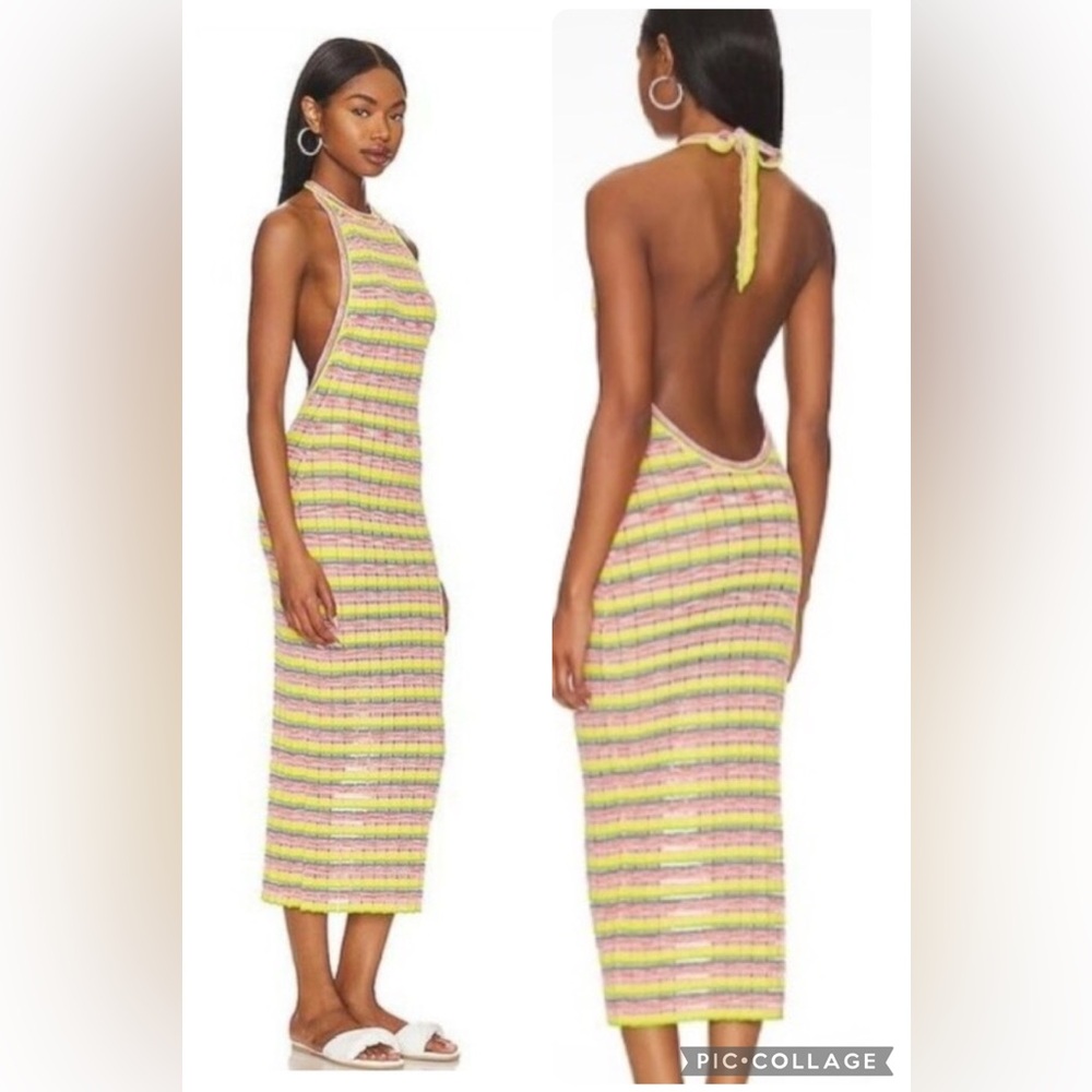 Kelly Dress in Multi Stripe
SOLID & STRIPED